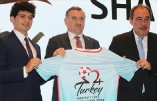 Türkiye'nin EURO 2024 adaylığı logosu tanıtıldı
