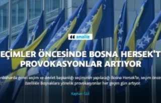 Seçimler öncesinde Bosna Hersek'te provokasyonlar...