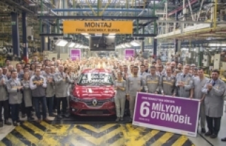 Oyak Renault, 6 milyonuncu otomobilini banttan indirdi