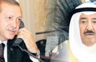 Cumhurbaşkanı Erdoğan, Kuveyt Emiri ile telefonda...