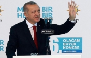 Erdoğan 6. kez AK Parti Genel Başkanı seçildi