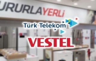 Türk Telekom ve Vestel'den 'yerli'...