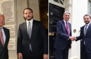 Bakan Albayrak Londra'da 11 finans kuruluşu...