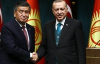 Cumhurbaşkanı Erdoğan, Kırgızistan'da