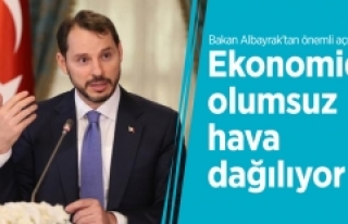 Albayrak: Ekonomideki olumsuz hava dağılıyor