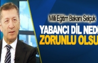 Bakan Selçuk'tan 'yabancı dil' mesajı
