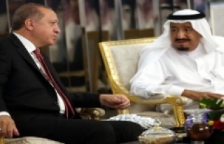 Cumhurbaşkanı Erdoğan, Kral Selman ile görüştü