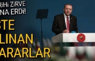 Dörtlü zirvenin bildirisi yayımlandı