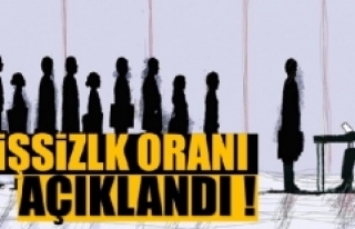 İşsizlik oranı yüzde 10,8'e çıktı