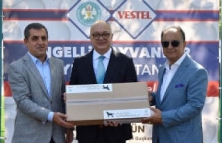 Vestel stant malzemelerinden hayvanlar için kulübe...