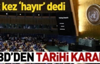 ABD, BM'nin Golan kararına ilk kez 'hayır'...