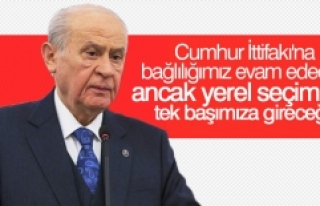 Bahçeli'den yerel seçim genelgesi