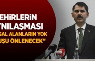 Bakan Kurum: Şehirlerin aynılaşması ve kırsal...