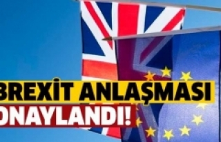 Brexit anlaşması onaylandı