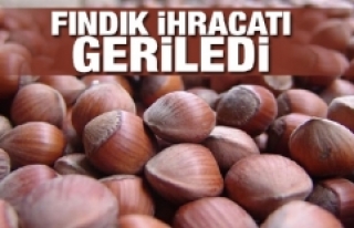 Fındık ihracatı yüzde 10 geriledi