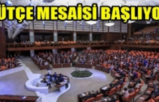 TBMM Genel Kurulunun bütçe mesaisi başlıyor