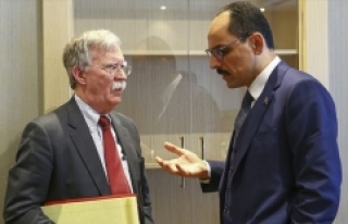 Cumhurbaşkanlığı Sözcüsü Kalın ile Bolton...