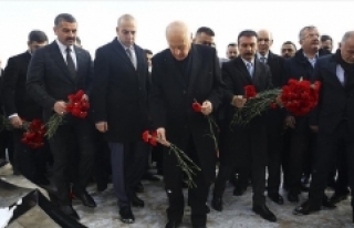 MHP Genel Başkanı Bahçeli Ülkücü Şehitler Anıtı'nı...