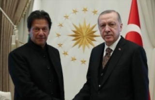Cumhurbaşkanı Erdoğan, Pakistan Başbakanı Han...