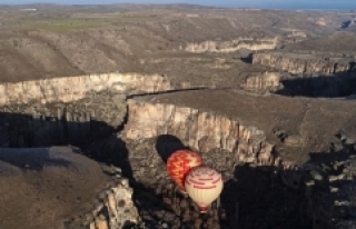 Kapadokya'da turistlerin balon turunda yeni adresi...