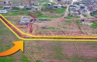 AA terör örgütü YPG/PKK'nın Suriye'nin...