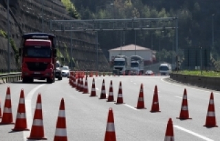 Anadolu Otoyolu'nda bakım çalışması başladı