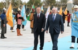 Belarus Cumhurbaşkanı Lukaşenko Ankara'da