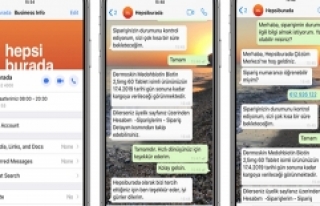 Hepsiburada, WhatsApp üzerinden müşteri hizmetleri...