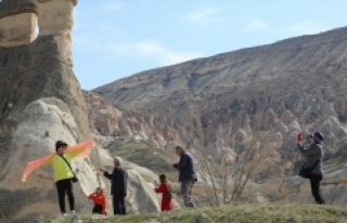 Kapadokya turizm sezonuna hızlı girdi