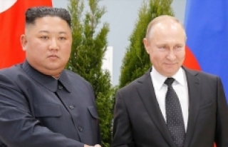 Putin ile Kuzey Kore lideri Kim bir araya geldi