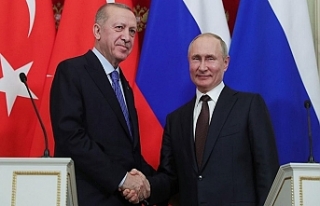 Cumhurbaşkanı Erdoğan Rusya Devlet Başkanı Putin...