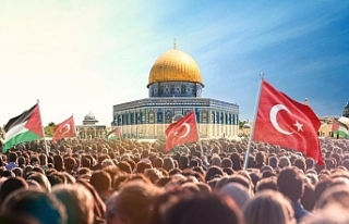 İstanbul'da milyonlar 'Büyük Filistin...