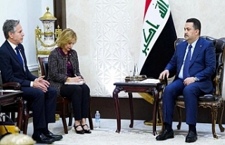Blinken, Bağdat'ta Irak Başbakanı Sudani ile...
