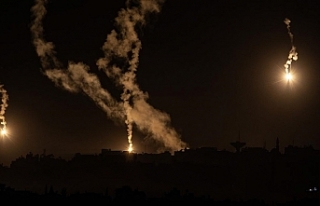 İsrail ordusunun Gazze'de gece boyu süren hava...