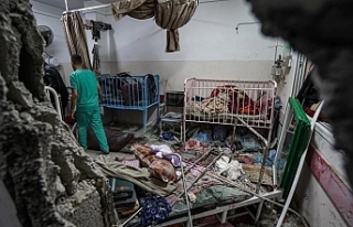 İsrail'in Şifa Hastanesi'ne baskınında...