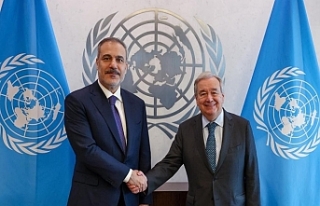 Bakan Fidan, Guterres ile görüştü