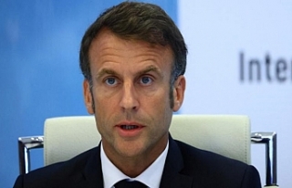 Macron: Filistin devletini tanımak için seslerimiz...