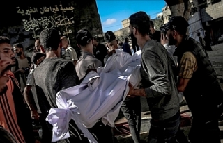 Soykırımcı İsrail'in Gazze'ye son 24...