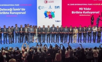 İzmir Enternasyonal Fuarı 90’ıncı kez kapılarını açtı