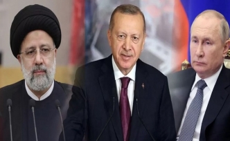 Kremlin: Putin, Erdoğan ve Reisi Tahran'da 3'lü zirvede buluşacak