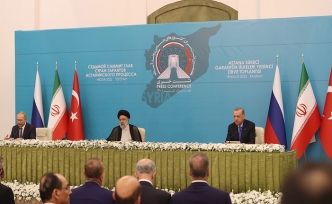 Türkiye-Rusya-İran Üçlü Zirvesi'nin ardından 16 maddelik ortak bildiri