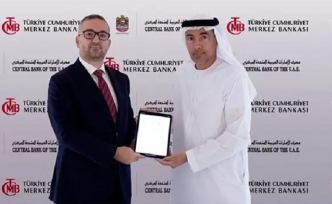 TCMB ile BAE Merkez Bankası arasında üç anlaşma