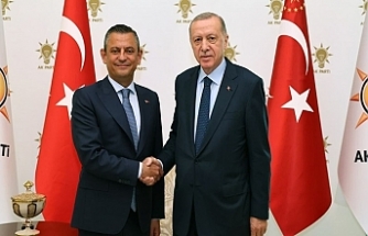 8 yıl sonra ilk görüşme... Erdoğan- Özgür Özel görüşmesi sona erdi