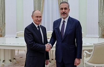 Bakan Fidan, Rusya Devlet Başkanı Putin ile görüştü