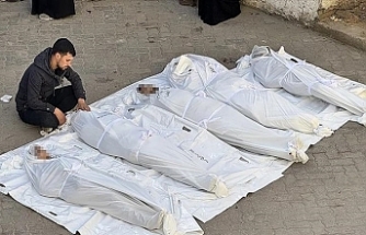 Soykırımcı İsrail Gazze'de saldırılarında 57 bin 823 Filistinliyi katletti