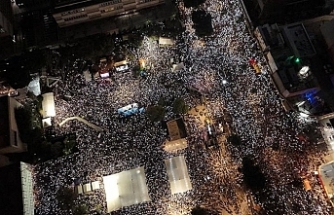İsrail'de hükümet karşıtı grev ve protestolara 1 milyondan fazla kişi katıldı