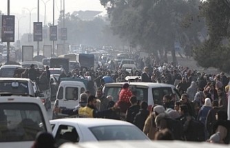 Halep’te güvenli bölgelere tahliye edilenlerin sayısının 142 bin olduğu duyuruldu
