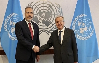 Bakan Fidan BM Genel Sekreteri Guterres ile görüştü