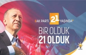 AK Parti 21 yaşında