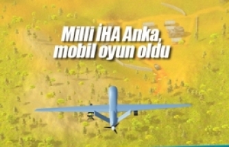 Milli İHA Anka mobil oyun oldu